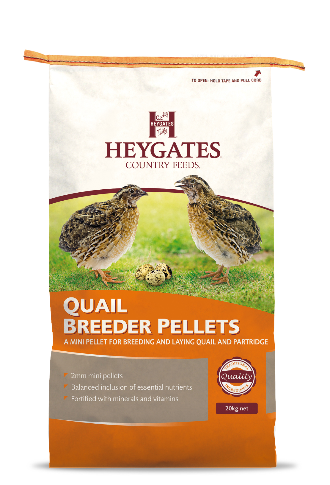 Heygates Quail Layers/Breeder Pells