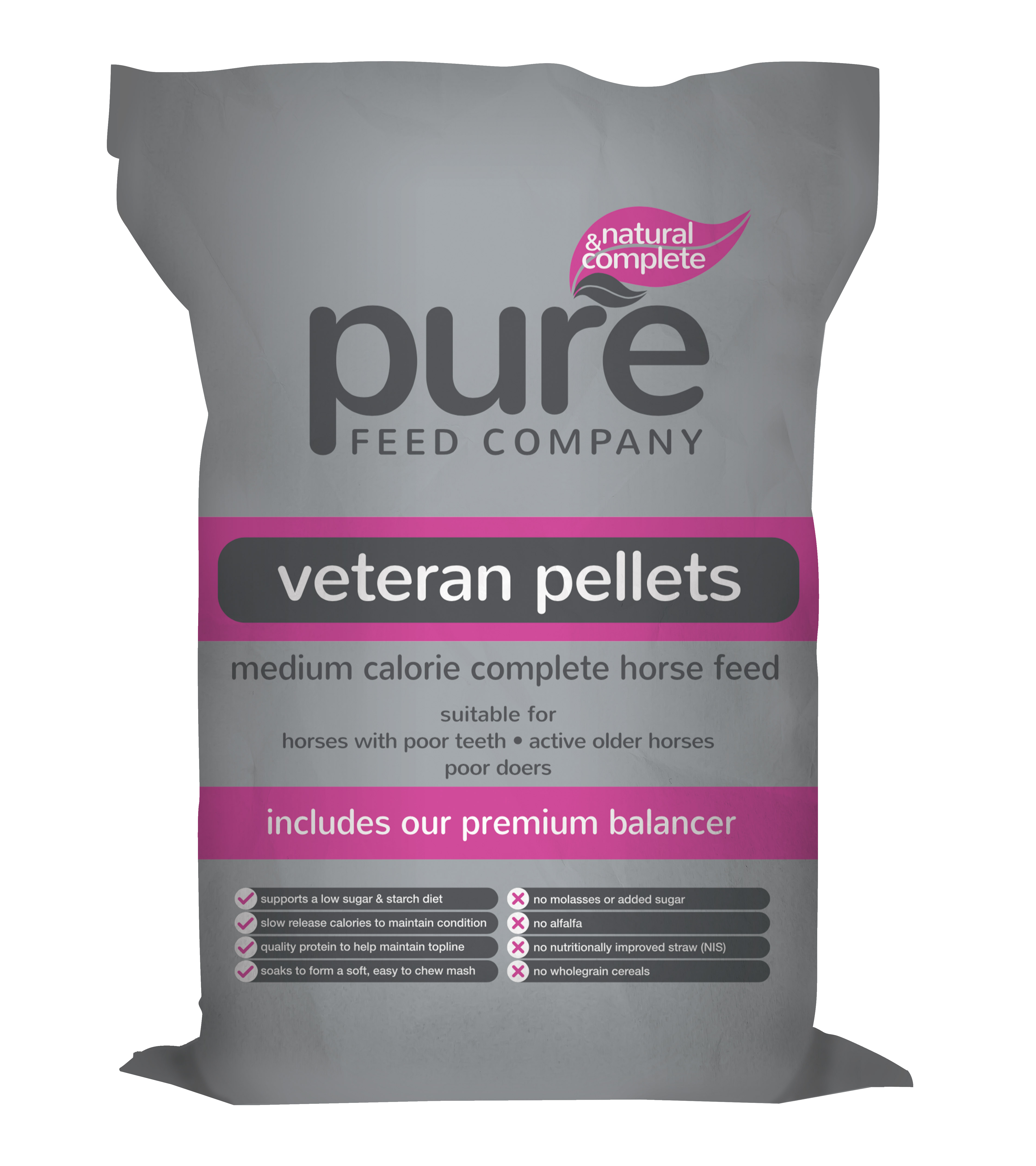 Pure Feed Pure Veteran Pellets