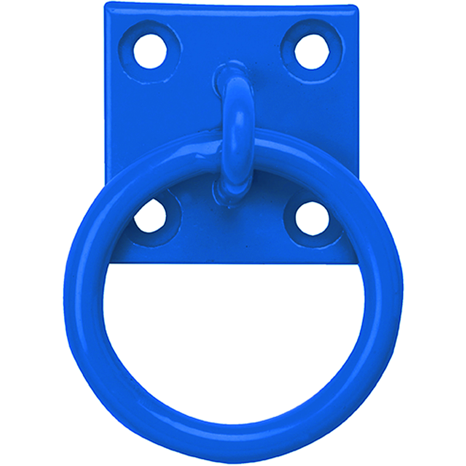 Tie Ring On Plate Blue x10