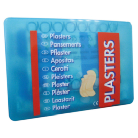 Blue Plasters Detectable Assorted x 150