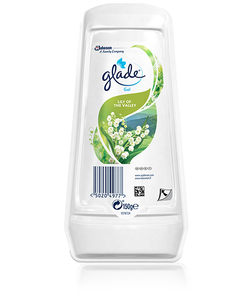 Glade Solid Air Freshener Gel Lily Of The Valley 150g