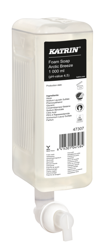 Katrin Foam Soap Arctic Breeze 1000ml x 6
