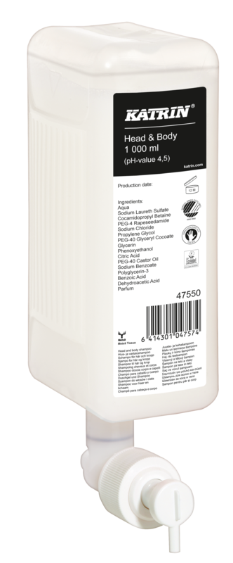 Katrin Head & Body Shower Gel 1000ml x 6