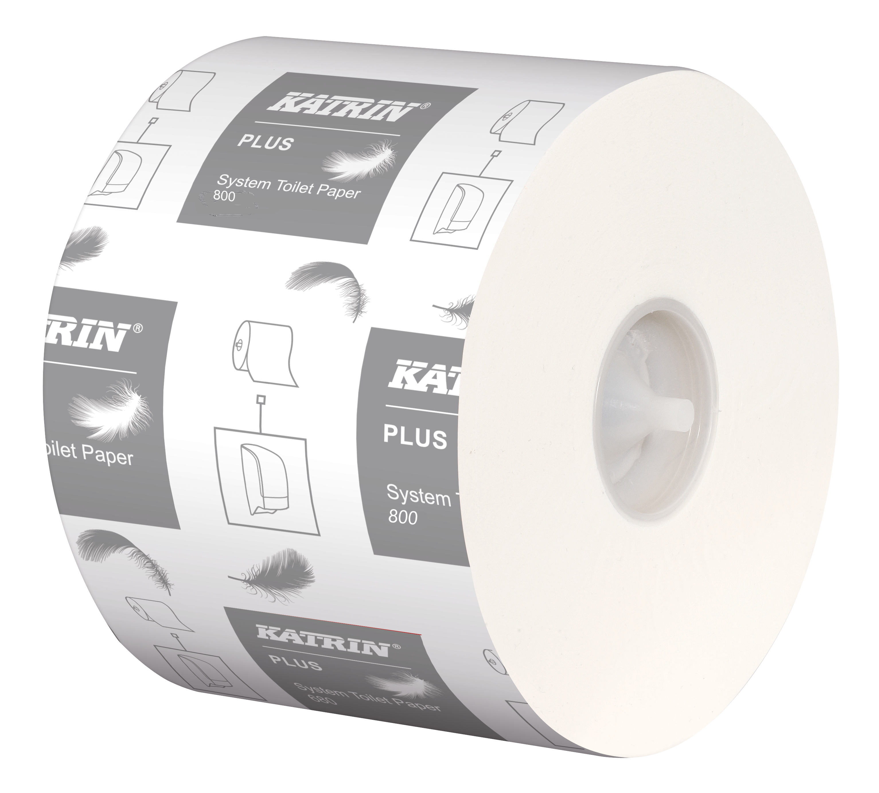 Katrin System Plus Toilet Roll 800 sheets x 36 rolls