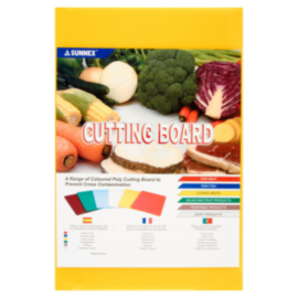 Chopping Board High Density Yellow 18"x12"