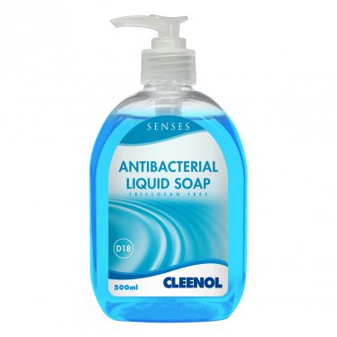 Cleenol Senses Jasmine Antibac Soap 500ml x 6