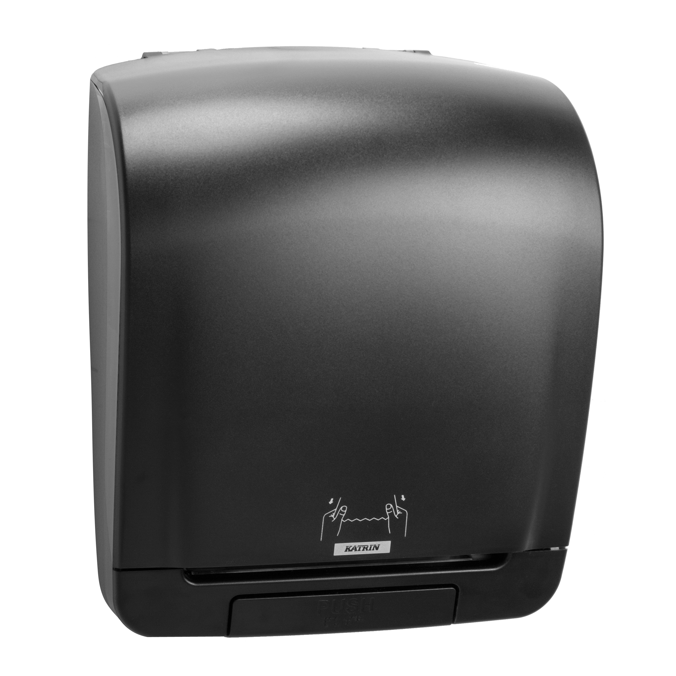 Katrin System Roller Hand Towel Dispenser Black