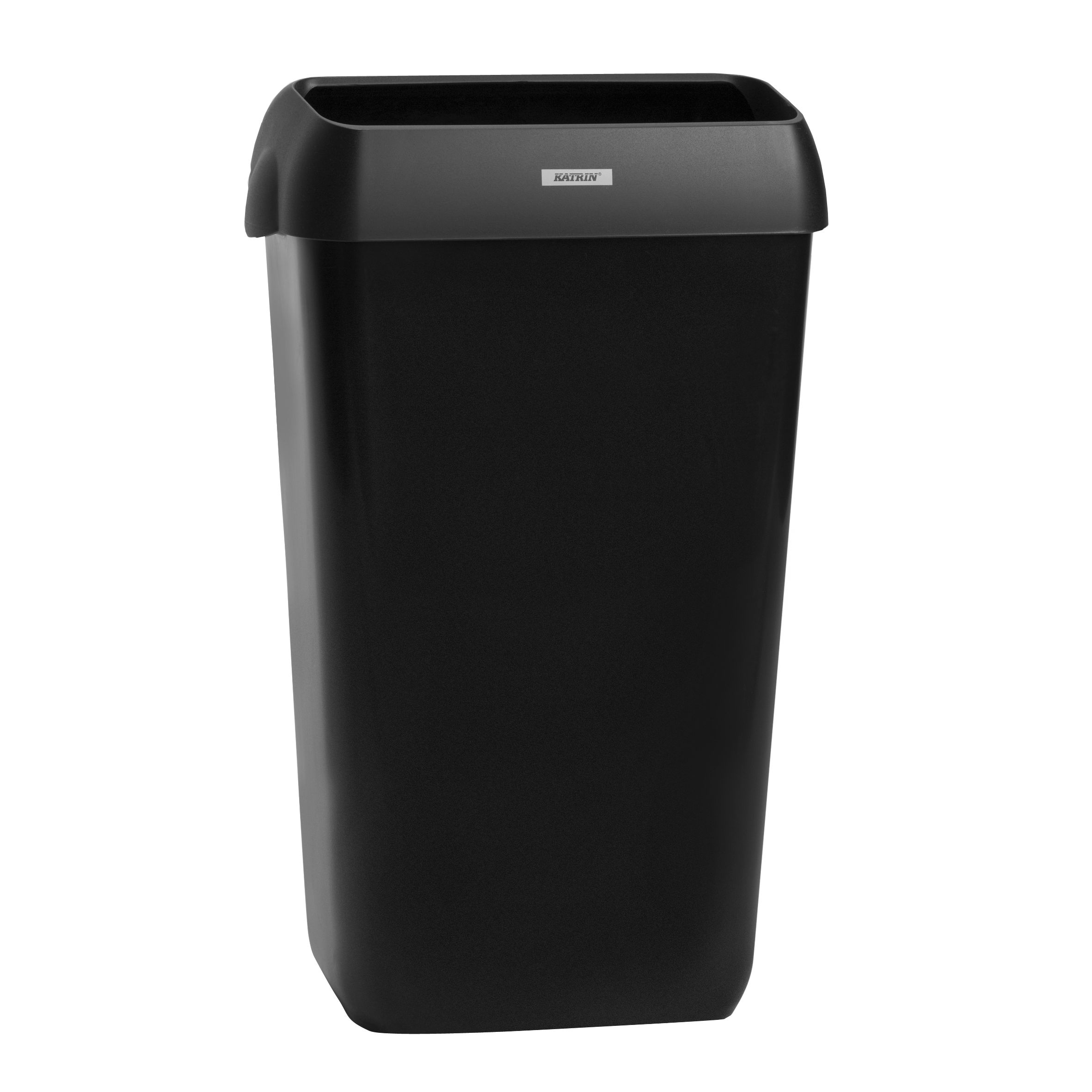 Katrin Bin with Lid Black 25L x 2