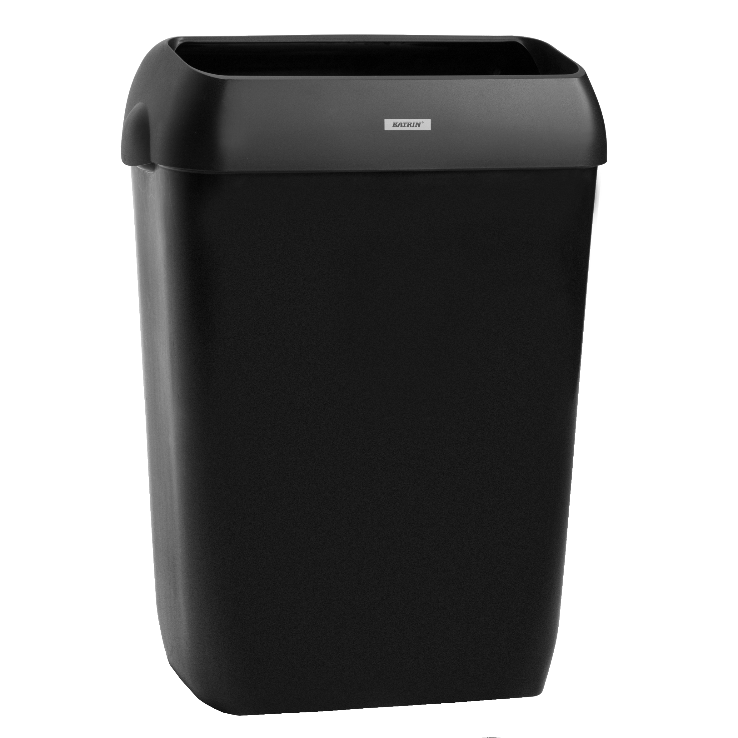 Katrin Bin with Lid Black 50L x 2