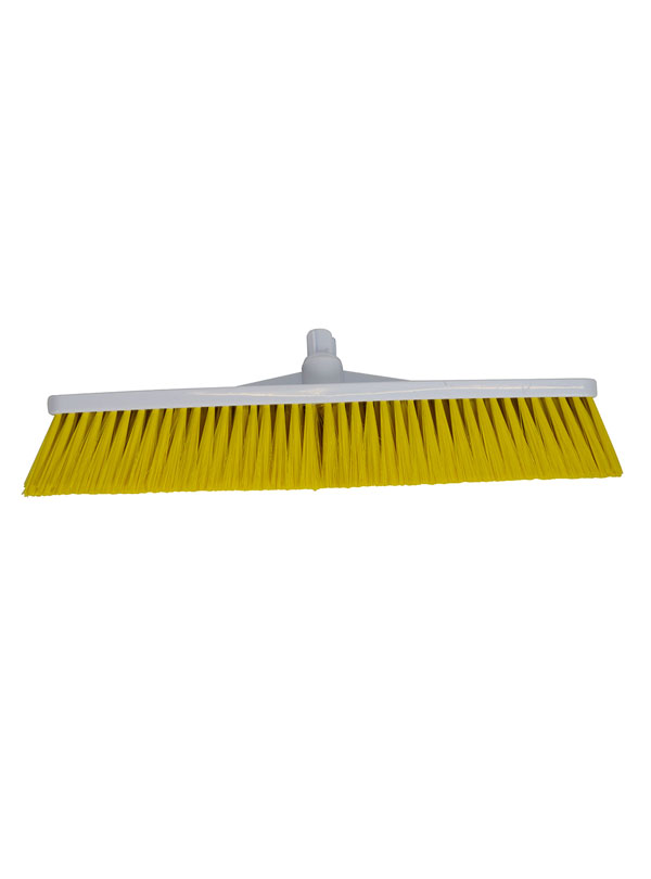 SYR 12" Broom Head Soft Push Yellow