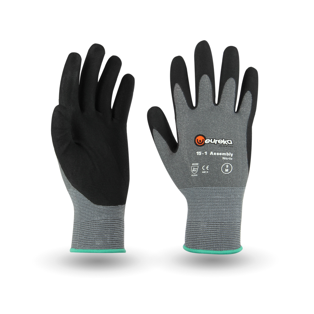 Eureka 15-1 Assembly Nitrile Gloves Medium x 1 pair per pack