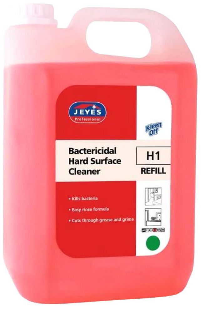 Jeyes H1 Bactericidal Hard Surface Cleaner 5L x 2