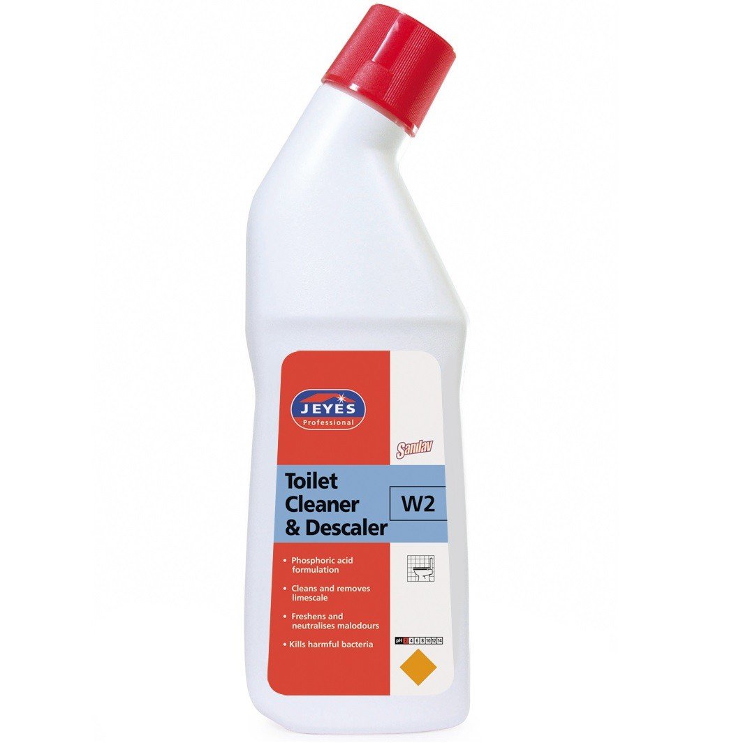 Jeyes W2 Toilet Cleaner & Descaler 750ml