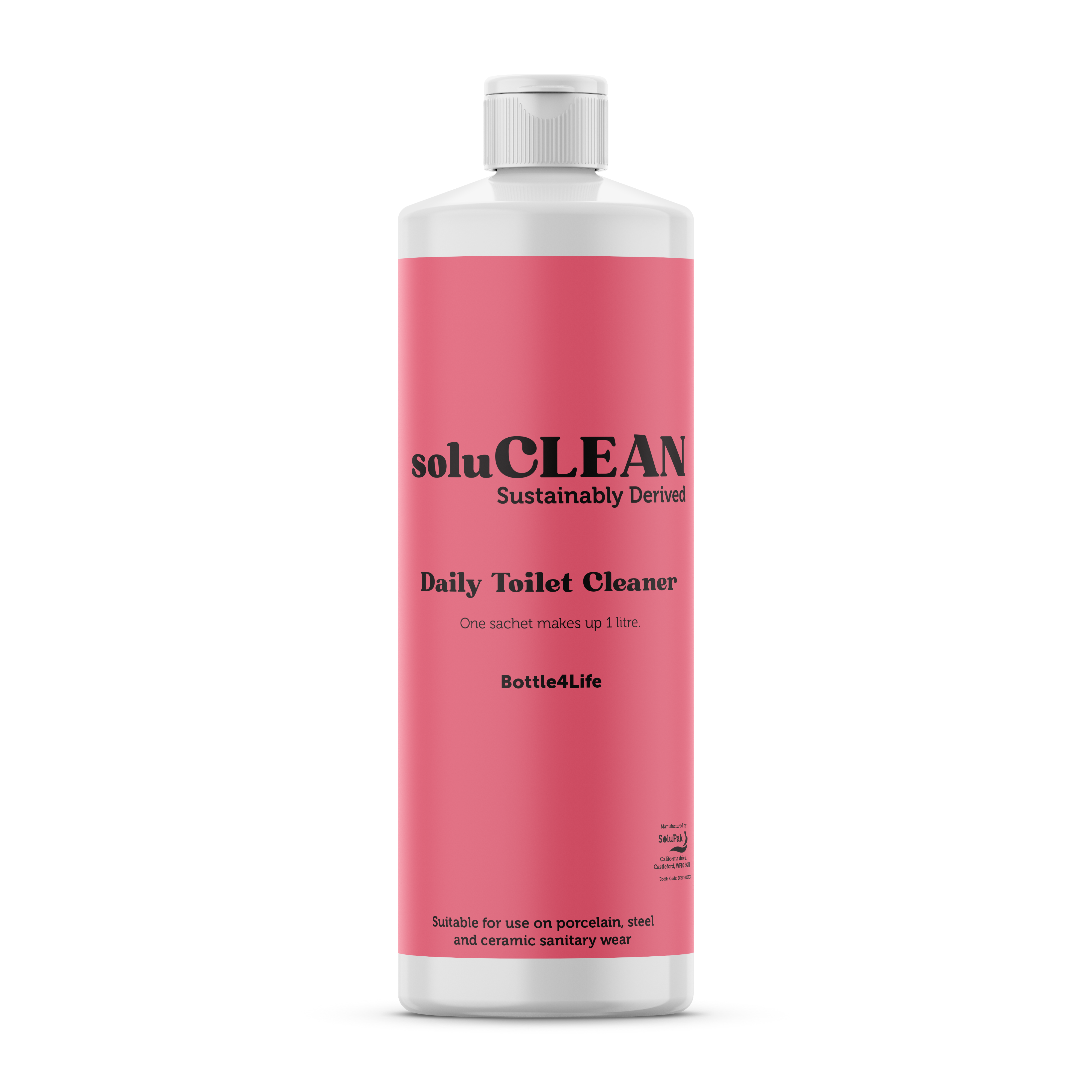 soluCLEAN Daily Toilet Cleaner Fragranced Bottle 1L