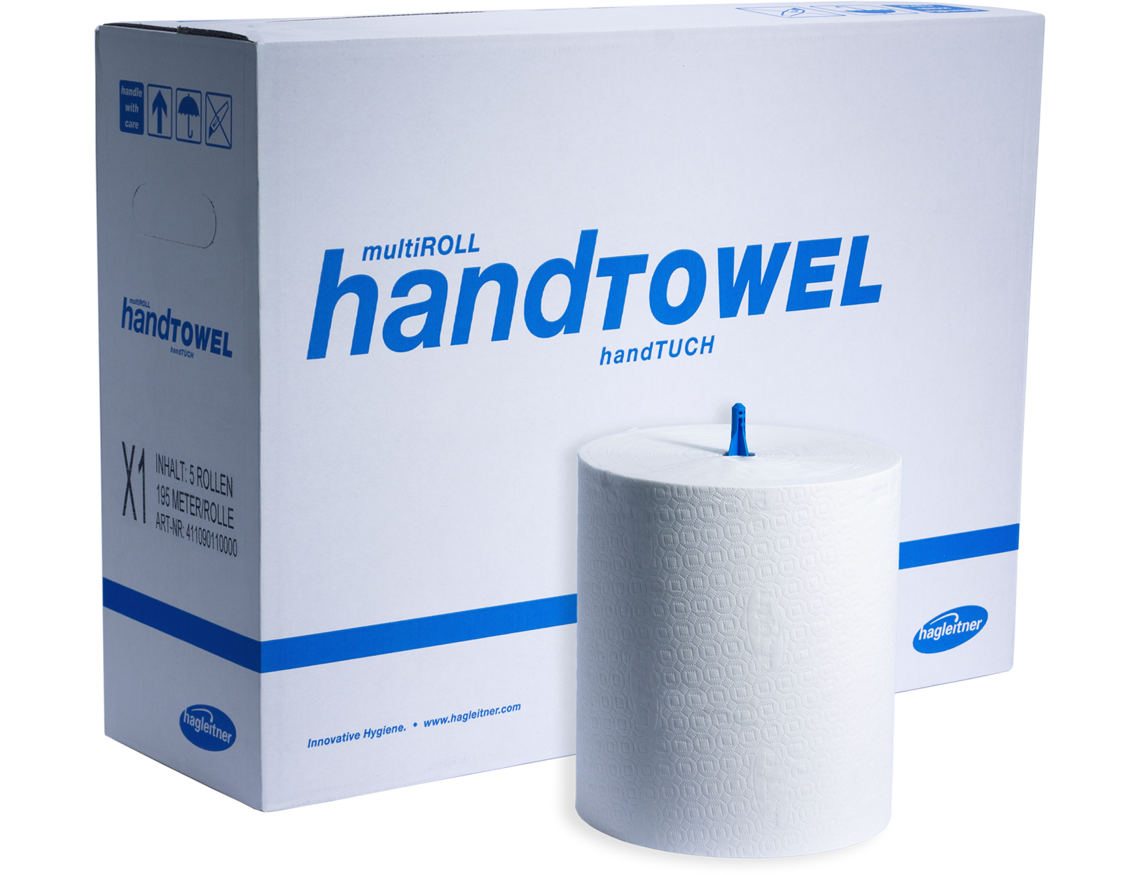Hagleitner MultiRoll X1 Roller Hand Towel White 1Ply 205m x 5 rolls