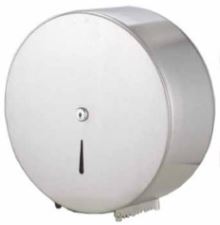 Prodifa Mini Jumbo Toilet Roll Dispenser 200m Chrome