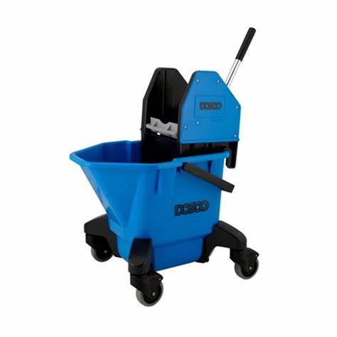 Dosco Kentucky Mop Bucket & Wringer 26L Blue