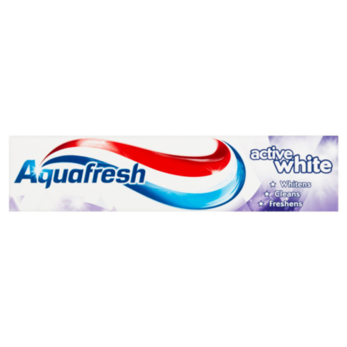 Aquafresh Active White Toothpaste 125ml x 12