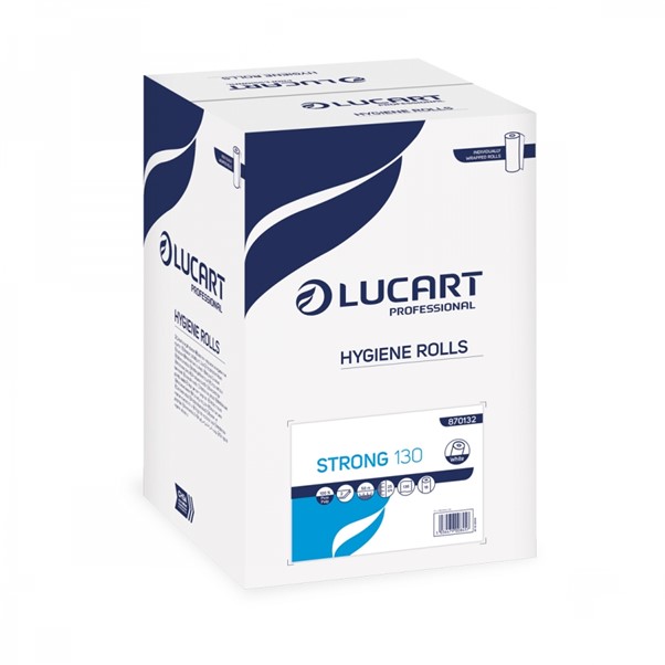 Lucart Strong 10" Hygiene Roll White 50m x 18 rolls