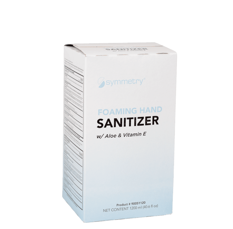 Symmetry Foam Hand Sanitiser 1200ml x 6