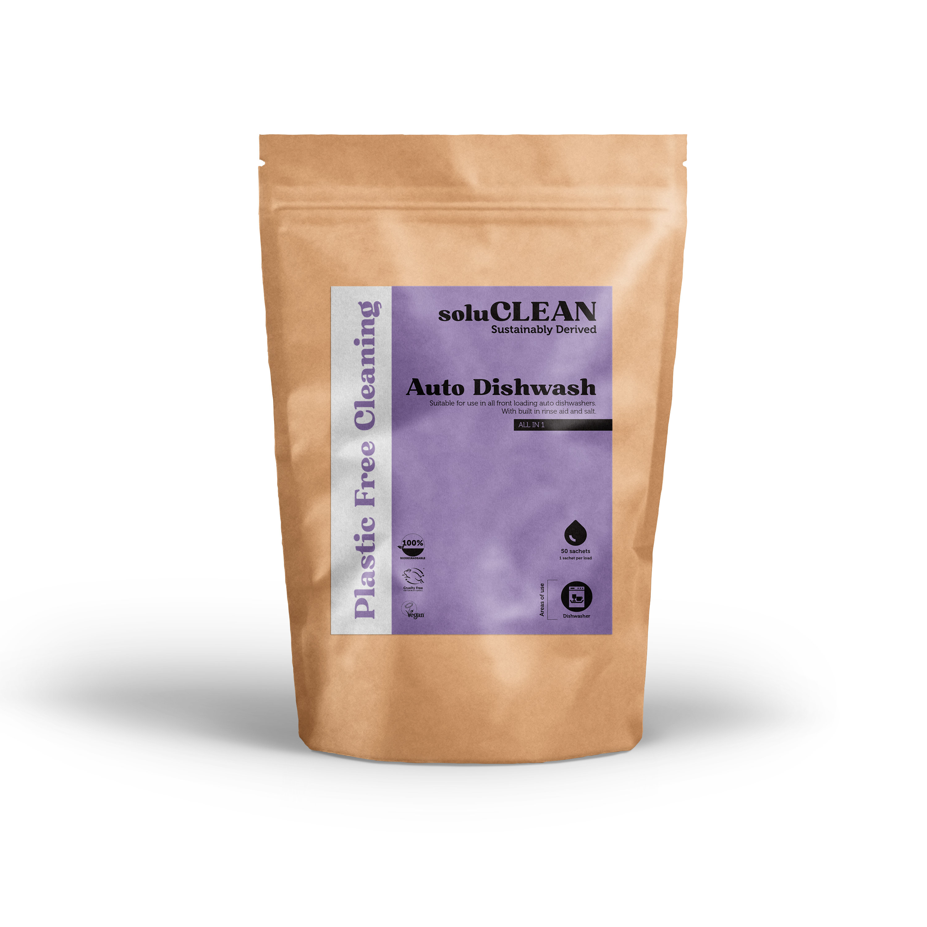 soluCLEAN Auto Dishwash Sachet x 50