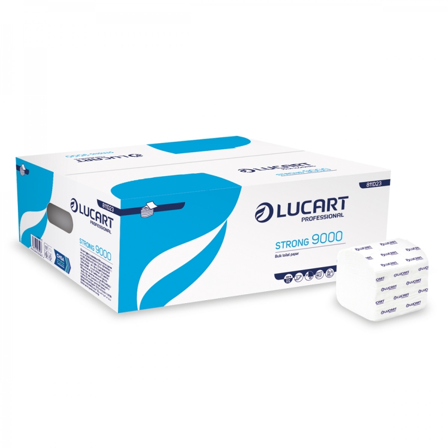Lucart Strong Bulk Pack Toilet Paper x 9000 sheets