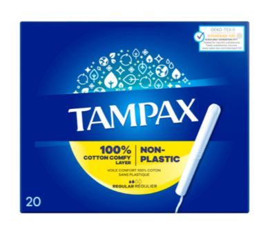 Tampax Regular Applicator Tampons x 160