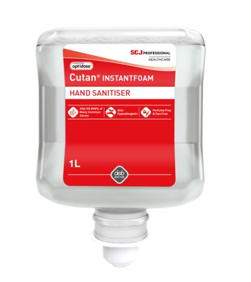 Cutan InstantFOAM Hand Sanitiser 1L x 6