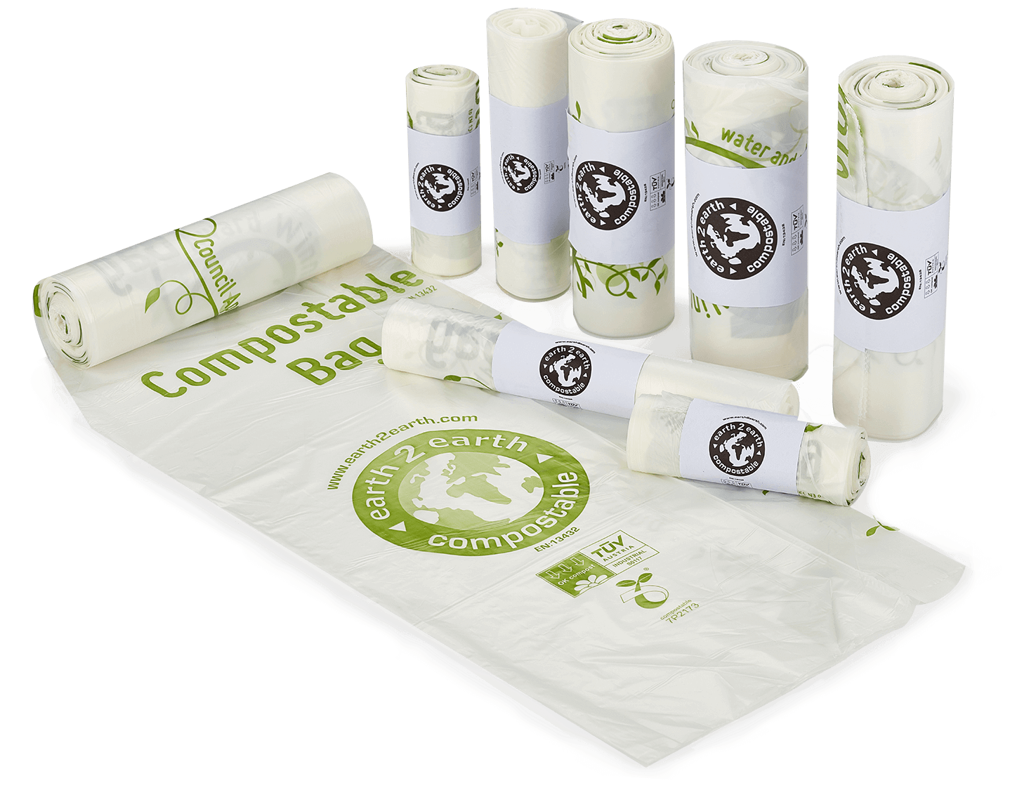 earth2earth Compostable Sacks (29x39) x 100