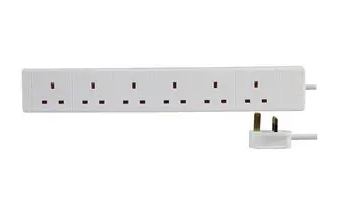 Extension Lead 6 Gang 5m