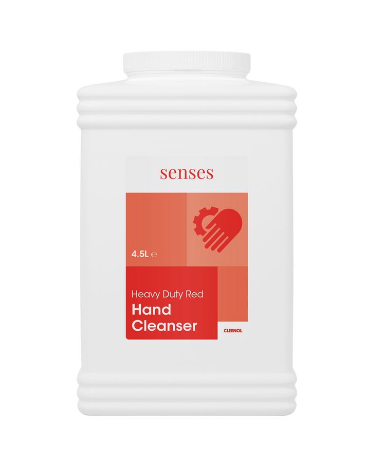 Cleenol Senses Industrial Heavy Duty Red Hand Cleaner 4.5L