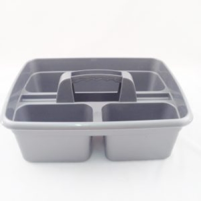 Handy Tray Janitorial Carrier Grey