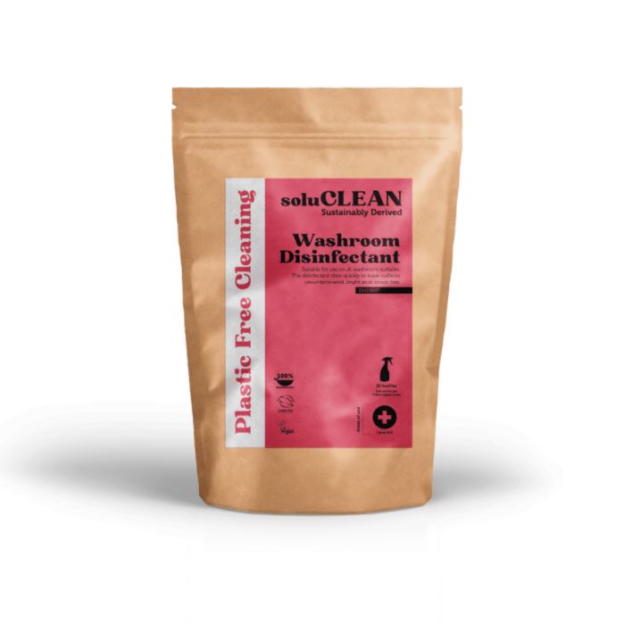 soluCLEAN Washroom Disinfectant Sachet 5L x 50