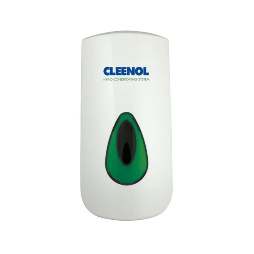 Modular Cream Bulk Fill Dispenser White/Green 800ml