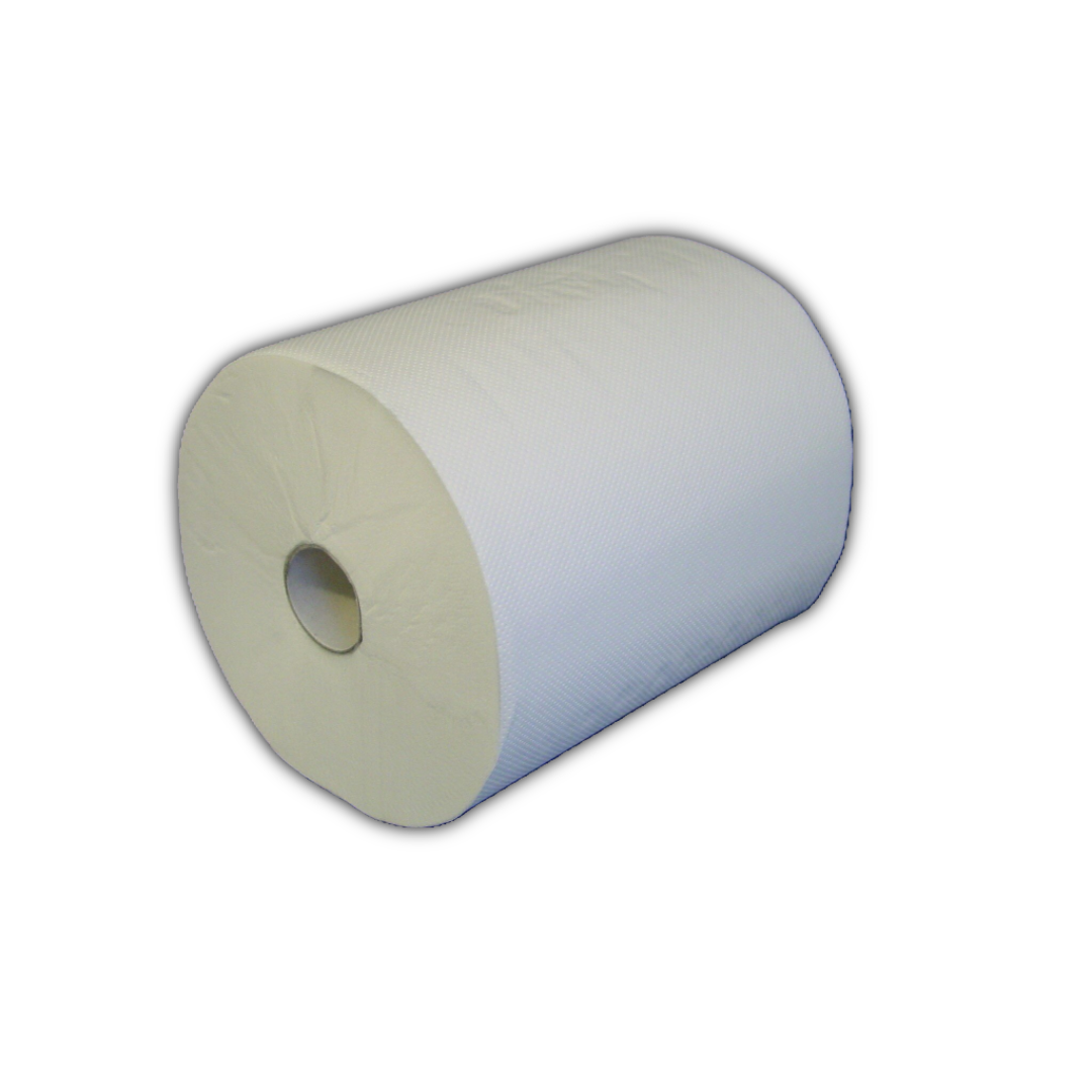 Wipe Away Roller Towel White 2Ply Food Safe 150m x 6
