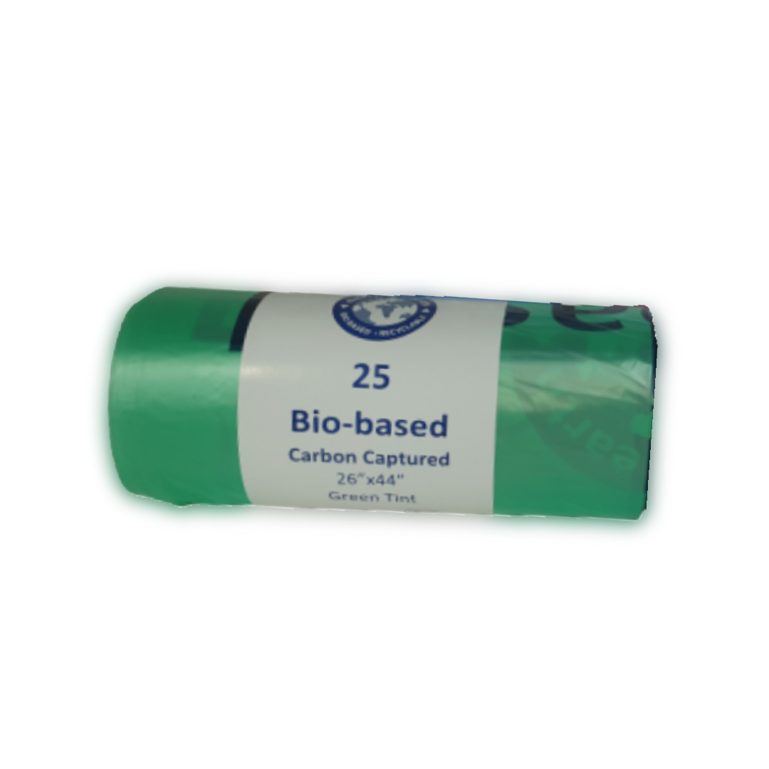 earth2earth Bio-Based Carbon Captured Sacks Green (26x44) x 200