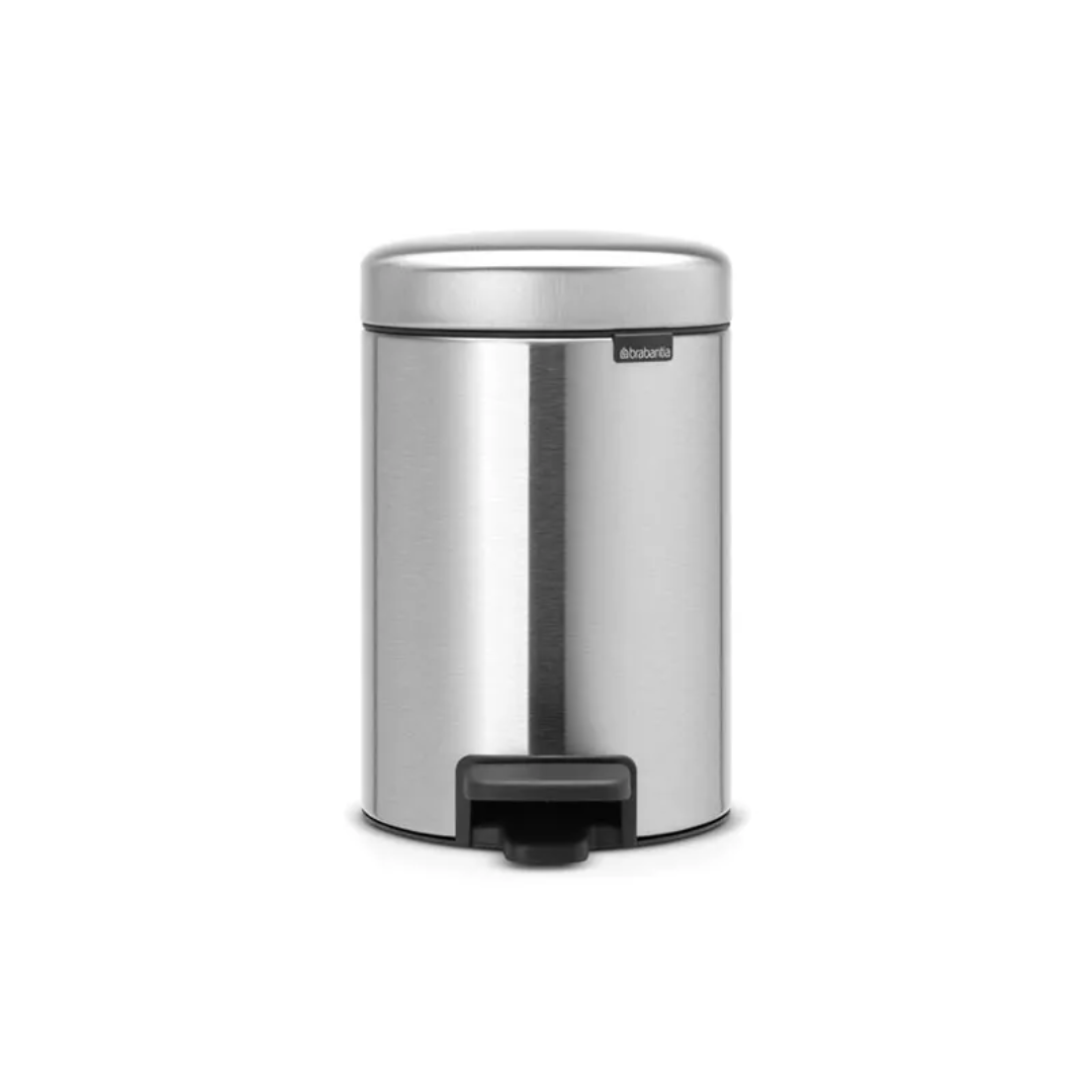 Brabantia Pedal Bin Brilliant Steel 3L