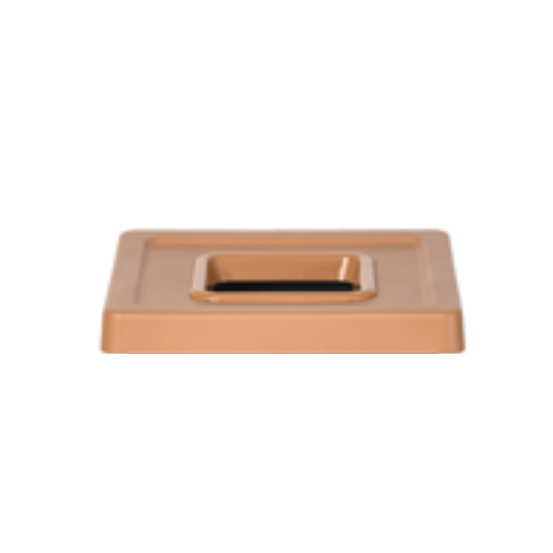 Fit Bin Lid Only Brown 75L