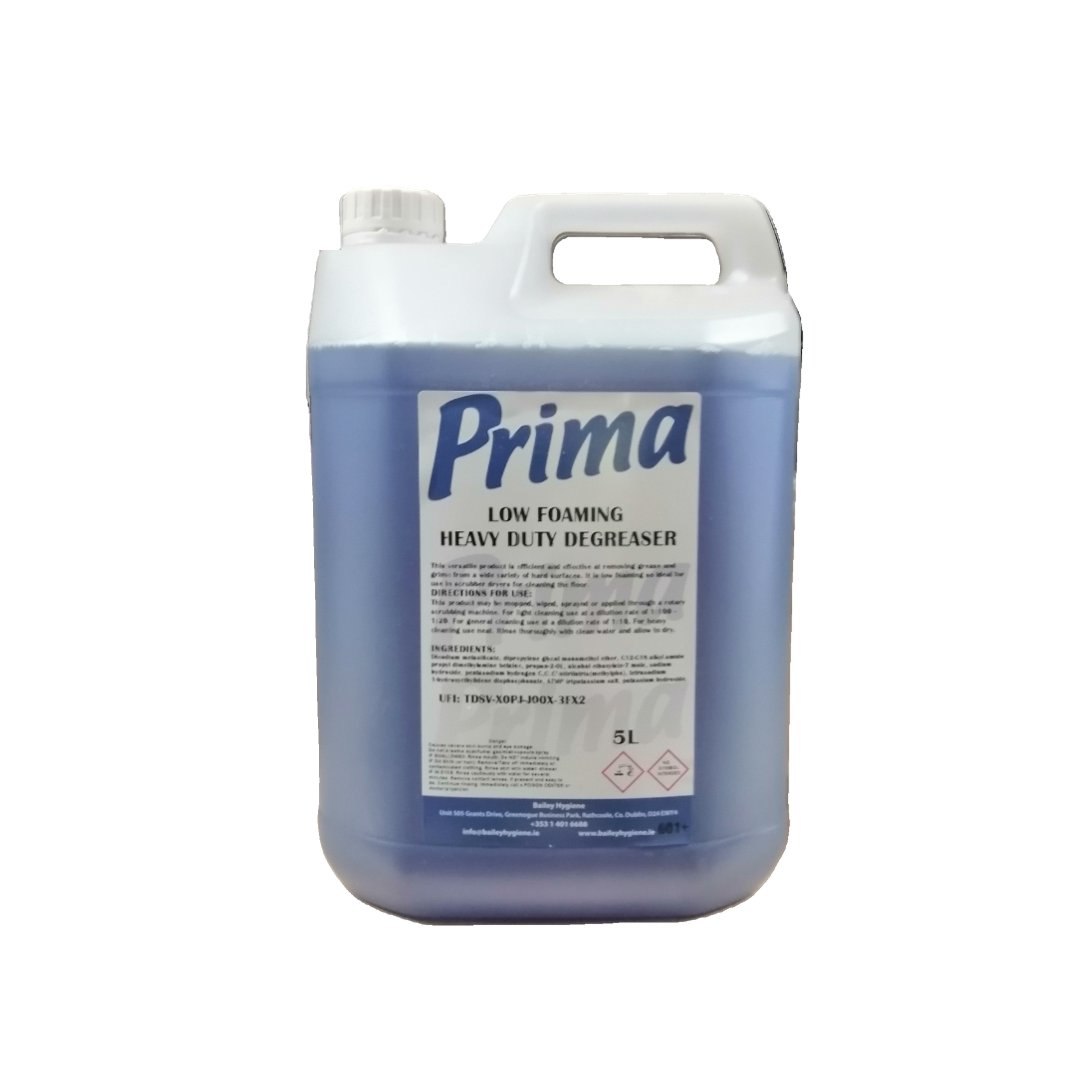 Prima Hard Surface Degreaser Low Foam 5L
