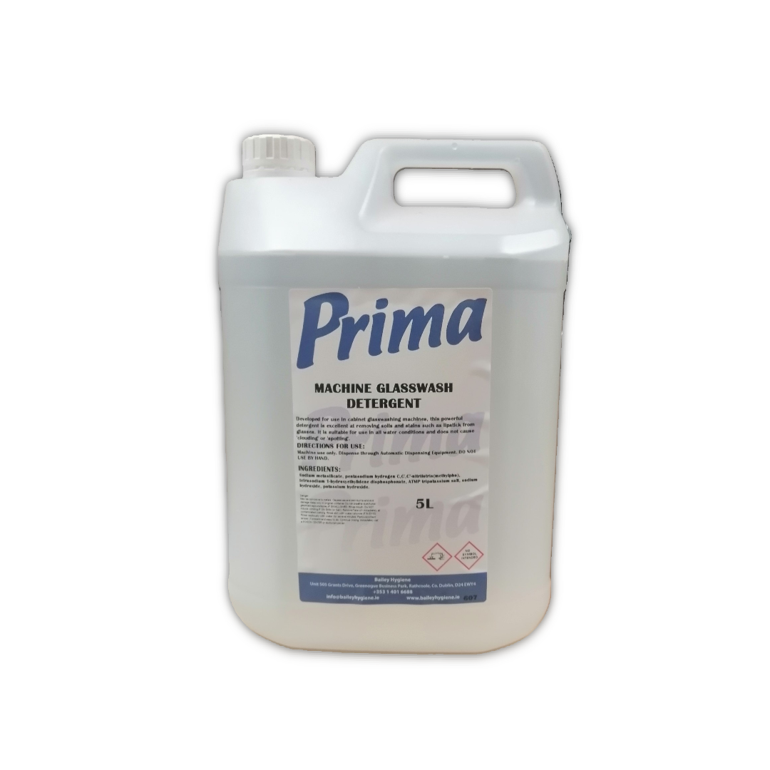 Prima Machine Glass Wash Detergent 5L