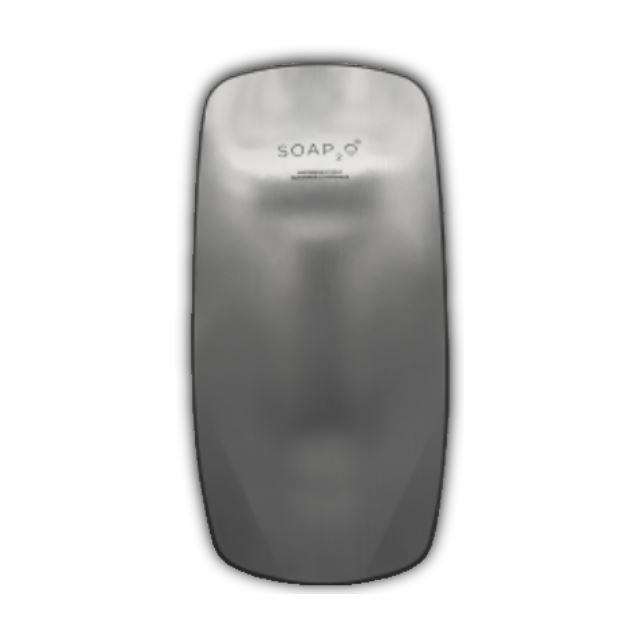 Soap2o Mercury Foam Soap Dispenser Bulk Fill Silver 900ml