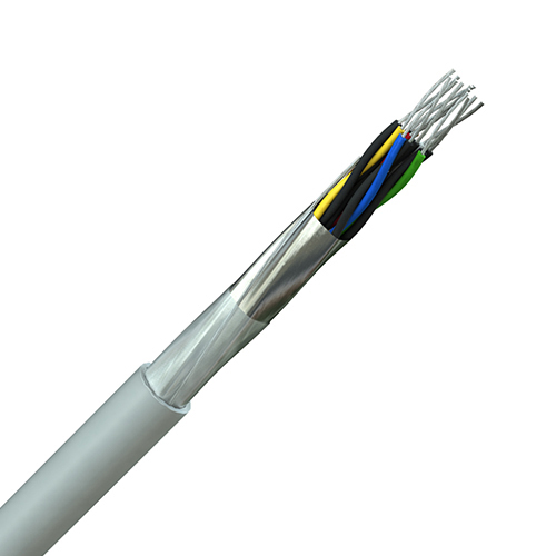 Alternative to Belden 9515 Cable - 15 x 2 x 24(7)AWG Overall Screened Multipair Data RS232 Grey LSF - CPR Class Eca